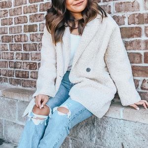 Chicwish Out With A Sherpa Coat